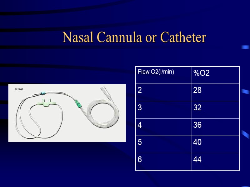 Nasal Cannula or Catheter